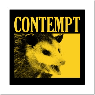 Contempt Opossum Posters and Art